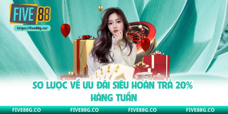 Sơ lược về ưu đãi siêu hoàn trả 20% hàng tuần